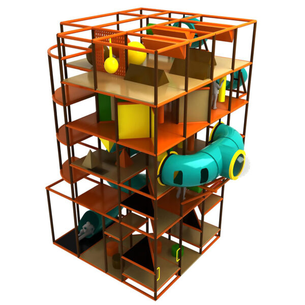 Buy Indoor Playground Equipment GPS200 -(Indoor Playsystem Size) 23 ft. H x 20 ft. W x 14 ft.