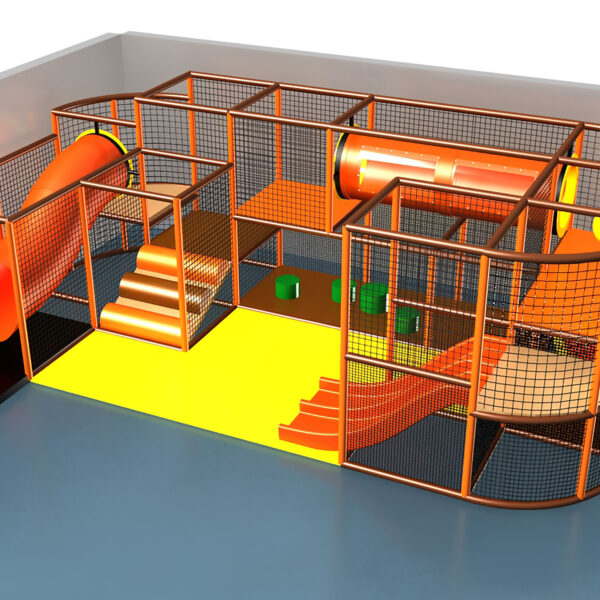 Buy Indoor Playground Equipment GPS457 -(Indoor Playsystem Size) 8 ft. H x 12 ft. W x 24 ft.