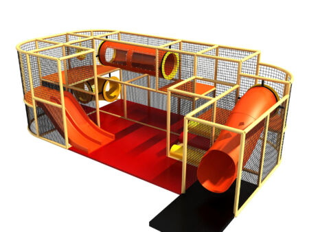 Buy Indoor Playground Equipment GPS89 -(Indoor Playsystem Size) 8 ft. H x 12 ft. W x 24 ft.