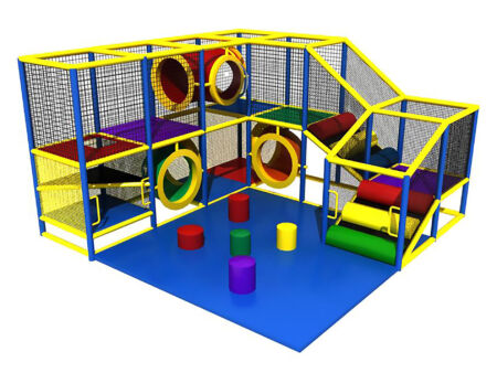 Buy Indoor Playground Equipment GPS112 -(Indoor Playsystem Size) 8 ft. H x 16 ft. W x 16 ft.