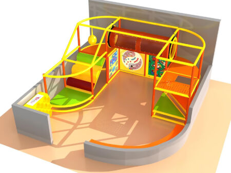 Buy Indoor Playground Equipment GPS234 -(Indoor Playsystem Size) 8 ft. H x 16 ft. W x 16 ft.