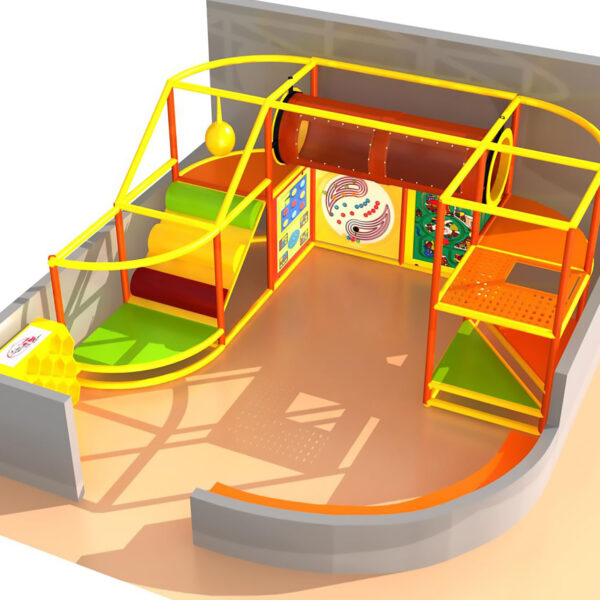 Buy Indoor Playground Equipment GPS234 -(Indoor Playsystem Size) 8 ft. H x 16 ft. W x 16 ft.