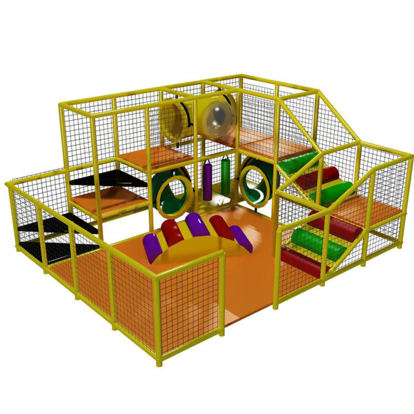 Buy Indoor Playground Equipment GPS479 -(Indoor Playsystem Size) 8 ft. H x 16 ft. W x 20 ft.