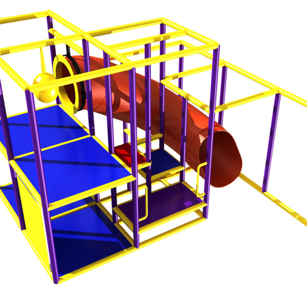 Buy Indoor Playground Equipment GPS435 -(Indoor Playsystem Size) 9 ft. H x 12 ft. W x 12 ft.
