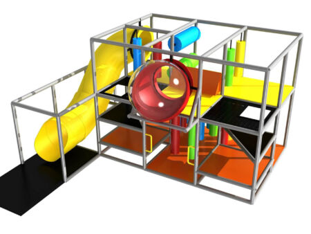 Buy Indoor Playground Equipment GPS515 -(Indoor Playsystem Size) 9 ft. H x 12 ft. W x 16 ft.