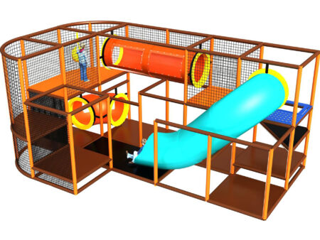 Buy Indoor Playground Equipment GPS228 -(Indoor Playsystem Size) 9 ft. H x 12 ft. W x 20 ft.