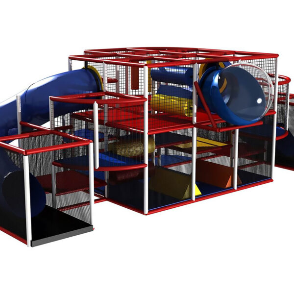 Buy Indoor Playground Equipment GPS180 -(Indoor Playsystem Size) 9 ft. H x 12 ft. W x 28 ft.