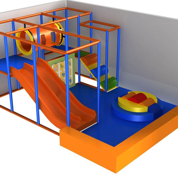 Buy Indoor Playground Equipment GPS418 -(Indoor Playsystem Size) 9 ft. H x 18 ft. W x 12 ft.