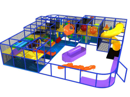 Buy Indoor Playground Equipment GPS264 -(Indoor Playsystem Size) 9 ft. H x 32 ft. W x 32 ft.