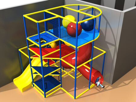 Buy Indoor Playground Equipment GPS920 -(Indoor Playsystem Size) 12 ft. H x 12 ft. W x 15 ft.