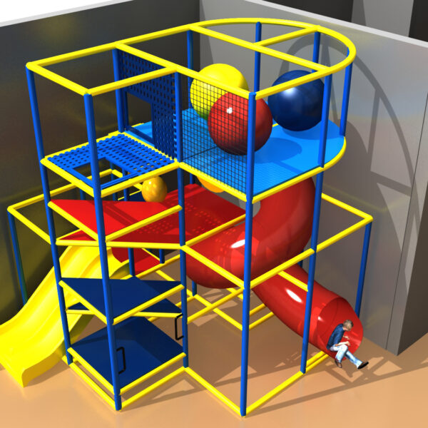 Buy Indoor Playground Equipment GPS920 -(Indoor Playsystem Size) 12 ft. H x 12 ft. W x 15 ft.