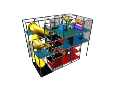 Buy Indoor Playground Equipment GPS489 - 15 ft. H x 12 ft. W 20 ft.