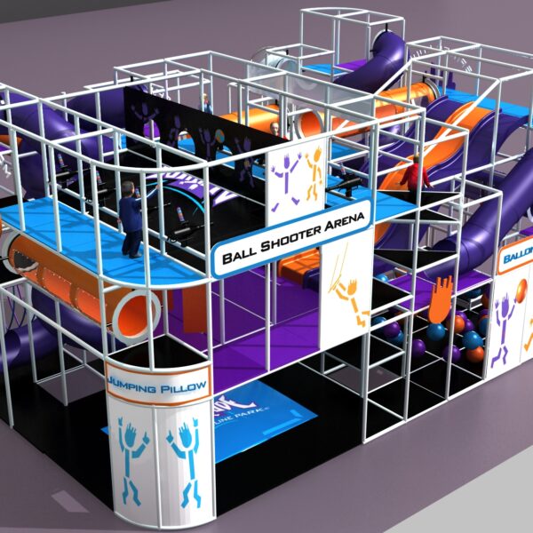 Buy Indoor Playground Equipment GPS501 – 21 ft. H x 40 ft. W 28 ft.