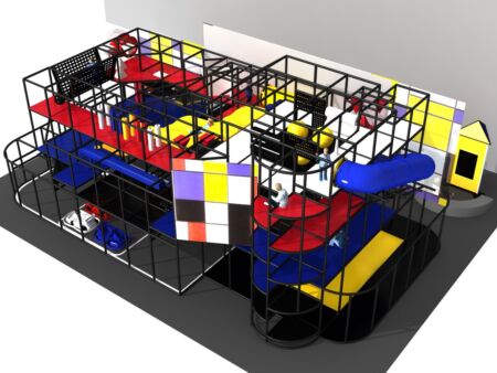 Buy Indoor Playground Equipment GPS877 - 22 ft. H x 52 ft. W 28 ft.