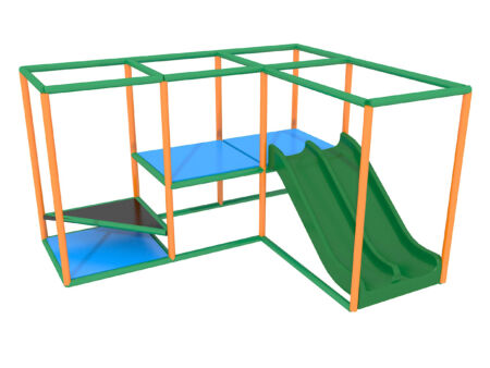 Indoor Playground GPS922 - (Indoor Playsystem Size) - 17 ft. H x 24 ft. W x 34 ft.