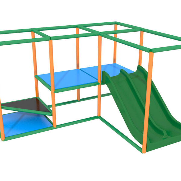 Indoor Playground GPS922 – (Indoor Playsystem Size) – 17 ft. H x 24 ft. W x 34 ft.