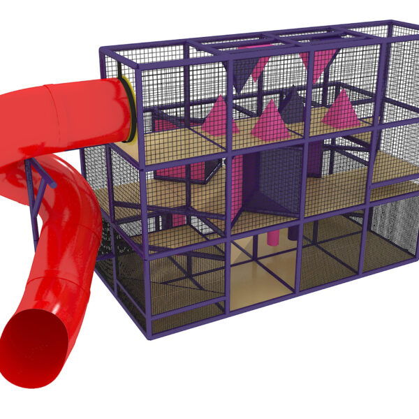 Indoor Playground GPS926 – (Indoor Playsystem Size) – 12 ft. H x 8 ft. W x 16 ft.