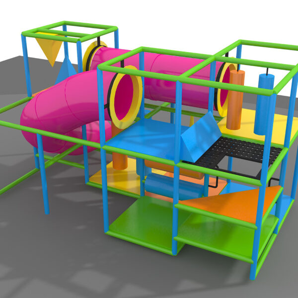 Indoor Playground GPS928 – (Indoor Playsystem Size) – 9 ft. H x 8 ft. W x 16 ft.