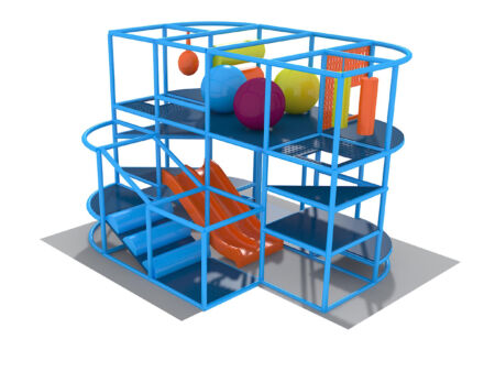 Indoor Playground GPS930 - (Indoor Playsystem Size) - 11 ft. H x 12 ft. W x 16 ft.