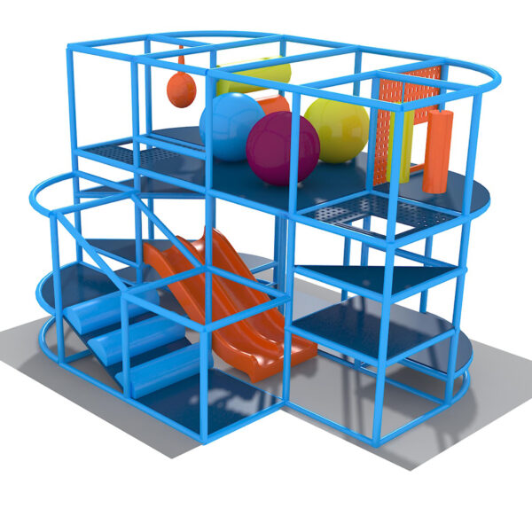 Indoor Playground GPS930 – (Indoor Playsystem Size) – 11 ft. H x 12 ft. W x 16 ft.