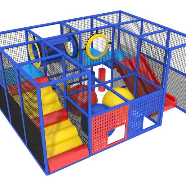 Indoor Playground GPS931 – (Indoor Playsystem Size) – 8 ft. H x 12 ft. W x 16 ft.
