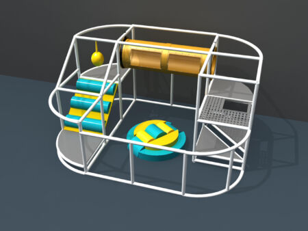 Indoor Playground GPS933 - (Indoor Playsystem Size) - 8 ft. H x 12 ft. W x 16 ft.