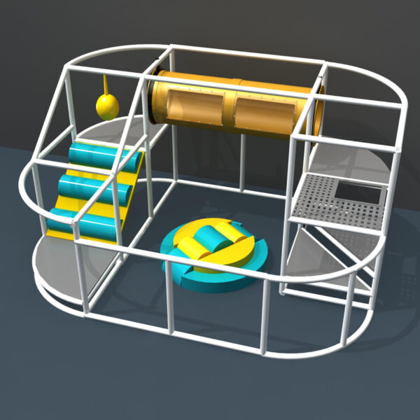 Indoor Playground GPS933 – (Indoor Playsystem Size) – 8 ft. H x 12 ft. W x 16 ft.