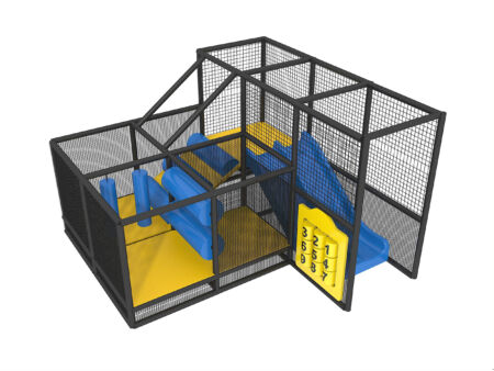 Indoor Playground GPS936 - (Indoor Playsystem Size) - 8 ft. H x 12 ft. W x 12 ft.
