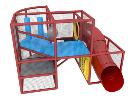 Indoor Playground GPS939 - (Indoor Playsystem Size) - 8 ft. H x 12 ft. W x 12 ft.
