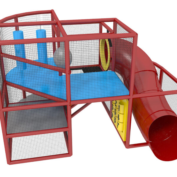 Indoor Playground GPS939 – (Indoor Playsystem Size) – 8 ft. H x 12 ft. W x 12 ft.