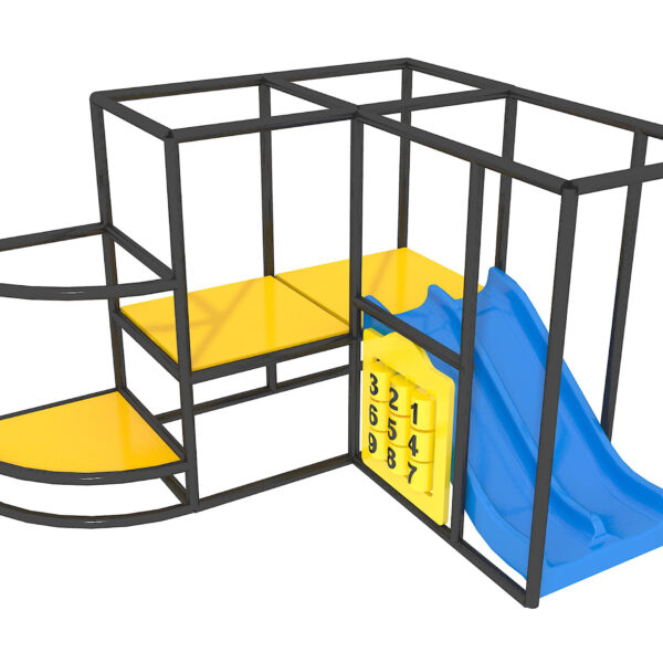 Indoor Playground GPS940 – (Indoor Playsystem Size) – 8 ft. H x 12 ft. W x 12 ft.