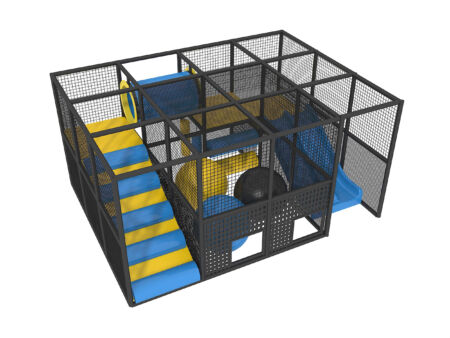 Indoor Playground GPS941 - (Indoor Playsystem Size) - 8 ft. H x 16 ft. W x 12 ft.