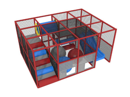 Indoor Playground GPS942 - (Indoor Playsystem Size) - 8 ft. H x 16 ft. W x 12 ft.