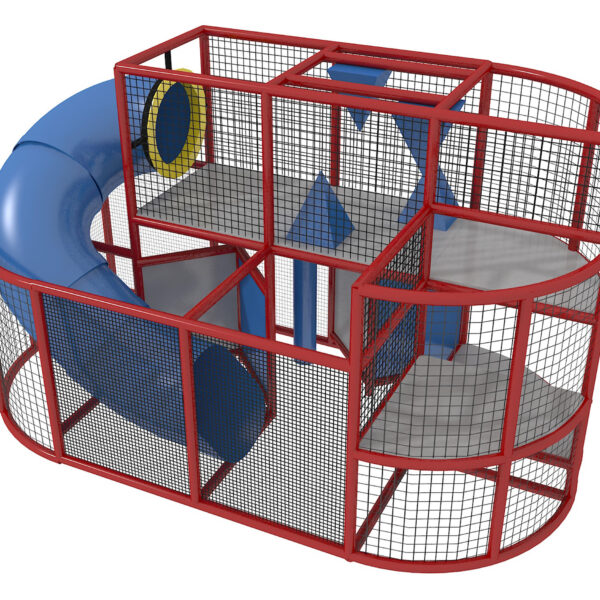 Indoor Playground GPS944 – (Indoor Playsystem Size) – 9 ft. H x 16 ft. W x 8 ft.