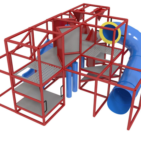 Indoor Playground GPS946 – (Indoor Playsystem Size) – 9 ft. H x 16 ft. W x 16 ft.