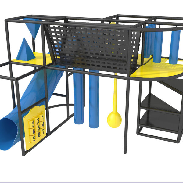 Indoor Playground GPS949 – (Indoor Playsystem Size) – 11 ft. H x 12 ft. W x 16 ft.