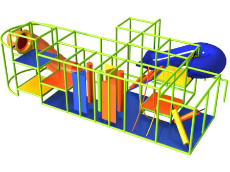 Indoor Playground GPS963 - (Indoor Playsystem Size) - 9 ft. H x 16 ft. W x 28 ft.