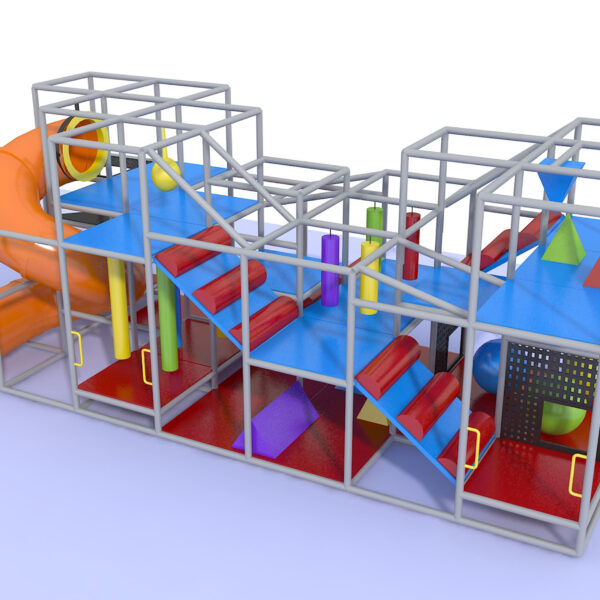 Indoor Playground GPS1025 – 11 ft. H x 28 ft. W x 12 ft.