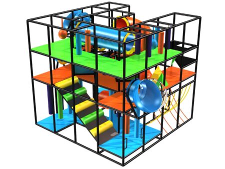 Indoor Playground GPS1048 - 15 ft. H x 16 ft. W x 16 ft.