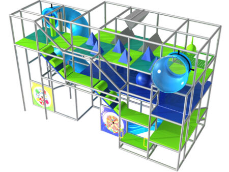 Indoor Playground GPS977 - 15 ft. H x 10 ft. W x 24 ft.