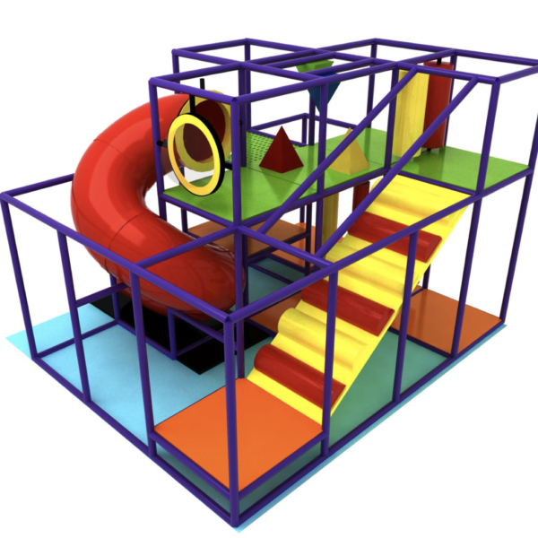 Indoor Playground GPS300 – 11 ft. H x 12 ft. W x 16 ft.