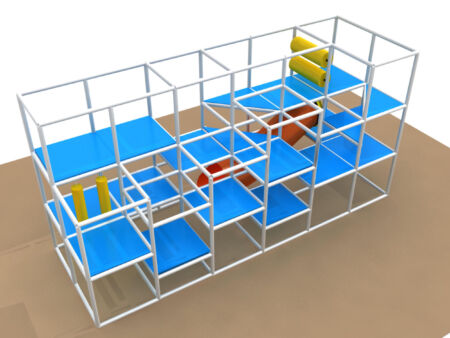 Indoor Playground GPS1000 - 12 ft. H x 24 ft. W x 8 ft.