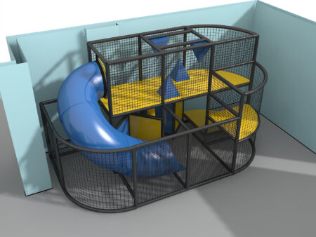 Indoor Playground GPS1002 - 9 ft. H x 16 ft. W x 8 ft.