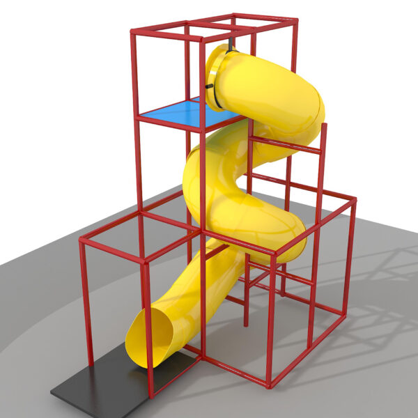 Parque infantil interior GPS1004 – 16 pies de alto x 12 pies de ancho x 8 pies.
