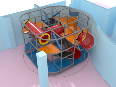 Indoor Playground GPS1005 - 11 ft. H x 16 ft. W x 16 ft.
