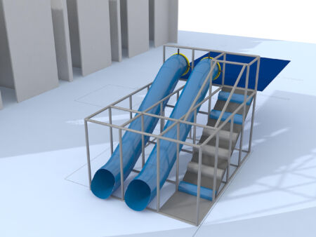 Indoor Playground GPS1010 - 11 ft. H x 12 ft. W x 16 ft.