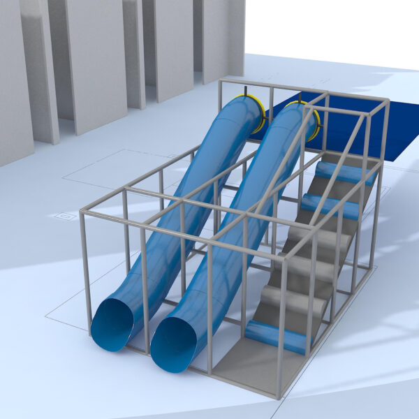 Indoor Playground GPS1010 – 11 ft. H x 12 ft. W x 16 ft.