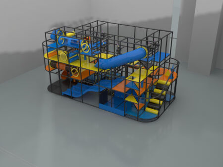 Indoor Playground GPS1022 - 19 ft. H x 38 ft. W x 20 ft.