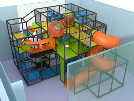 Indoor Playground GPS1024 - 15 ft. H x 24 ft. W x 20 ft.