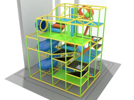 Indoor Playground GPS1032 - 19 ft. H x 16 ft. W x 16 ft.